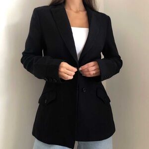 Mango Black Blazer